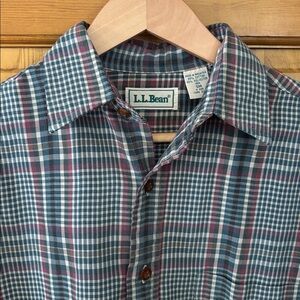 LL Bean wrinkle-free button down